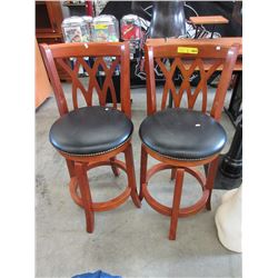 Pair of 26" bar stools - used
