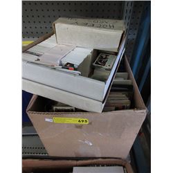 3 Boxes of sports trading cards