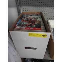 Box of "Previews" catalogues