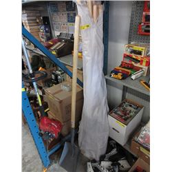 12 New wood handled shovels