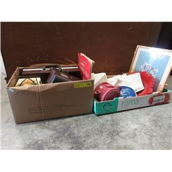 2 Boxes of household goods