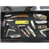 Image 1 : 17 Folding knives