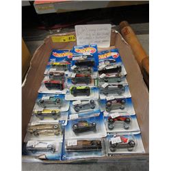 20 Collectible Hot Wheels & Treasure hunts