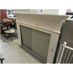 Wood fireplace surround - used