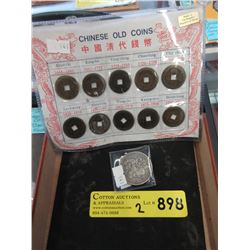 Old Chinese Coins & Silver US Liberty Head Coin