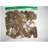 Image 1 : 1 POUND OF WHEAT PENNIES APPROX. 150 *UNSEARCHED MIXED DATES & GRADES* WHEAT PENNIES CAME OUT OF SAF