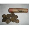 Image 1 : INDIAN HEAD PENNIES *FULL ROLL* 50 TOTAL *UNSEARCHED MIXED DATES & GRADES* ROLL CAME OUT OF SAFE!!