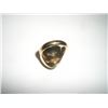 Image 2 : 14K GOLD RESIN BLUE STONE LARGE RING TOTAL WEIGHT IS 4 GRAMS!! RING CAME OUT OF SAFE BOX!!