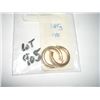 Image 1 : THICK HOOP 14K EARRINGS (1 EARRING NEEDS STEM REPLACED) TOTAL WEIGHT IS 1.85g GOLD VALUE ALONE IS $4