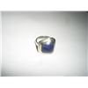 Image 1 : .925 STERLING SILVER RING WITH LAPIS BEAUTIFUL CENTER STONE STAMPED *MEXICO .925* TOTAL WEIGHT IS 9.