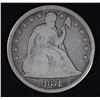 Image 1 : 1871  LIBERTY SEATED DOLLAR GOOD, MINOR RIM BUMP
