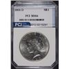 Image 1 : 1923-D PEACE SILVER DOLLAR, PCI GEM BU