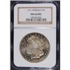 Image 1 : 1921 MORGAN SILVER DOLLAR, NGC MS-64 DPL VERY RARE, LISTS AT OVER $9000.00