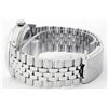 Image 4 : Rolex Stainless Steel Diamond and Sapphire DateJust Men's Watch