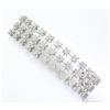 Image 1 : 10ctw Diamond Bracelet - 18KT White Gold