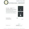 Image 3 : 14KT White Gold 1.20ctw Diamond Pendant With Chain