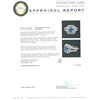 Image 3 : 14KT White Gold 1.38ct Tanzanite and Diamond Ring