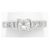 Image 5 : 1.00ctw Diamond Ring - 14KT White Gold