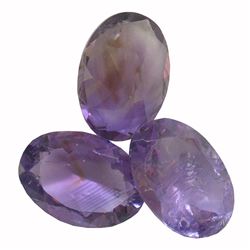 31.25ctw Oval Mixed Amethyst Parcel