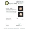 Image 4 : 14KT Yellow Gold 0.37ctw Diamond Coin Ring