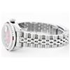 Image 9 : Rolex Stainless Steel 1.00ctw Diamond and Ruby DateJust Ladies Watch