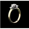 Image 3 : 0.80ctw Diamond Ring - 14KT Yellow and White Gold