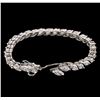 Image 3 : 10.00ctw Diamond Tennis Bracelet - Platinum