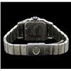 Image 2 : Cartier Stainless Steel Santos Galbee Watch