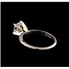 Image 3 : 1.03ct Diamond Solitaire Ring - 14KT White Gold