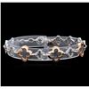 Image 1 : 0.77ctw Diamond Bracelet - 14KT Two-Tone Gold