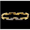 Image 2 : 0.49ctw Diamond Bracelet - 14KT Yellow Gold