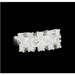 14KT White Gold 1.54ctw Diamond Ring