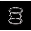 Image 1 : 0.89ctw Diamond Ring - 14KT White Gold