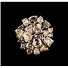 Image 2 : 9.16ctw Fancy Brown Diamond Ring - 18KT White Gold