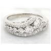 Image 8 : 0.89ctw Diamond Ring - 14KT White Gold