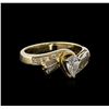 Image 1 : 0.65ctw Diamond Ring - 14KT Yellow Gold