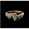 Image 2 : 0.65ctw Diamond Ring - 14KT Yellow Gold