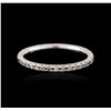 Image 2 : 14KT White Gold 0.19ctw Diamond Ring