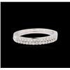 Image 2 : 0.30ctw Diamond Ring Set - 18KT White Gold