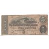 Image 1 : 1864 $5 Confederate States of America Bank Note