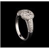 Image 4 : 0.75ctw Diamond Ring - 14KT White Gold