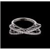 Image 2 : 0.57ctw Diamond Ring - 14KT White Gold