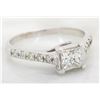 Image 5 : 1.00ctw Diamond Ring - 14KT White Gold