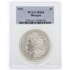 Image 1 : 1921 PCGS MS64 Morgan Silver Dollar