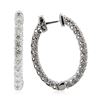 Image 2 : 14KT White Gold 2.23ctw Diamond Earrings