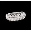 Image 1 : 0.23ctw Diamond Ring - 14KT White Gold