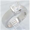 Image 2 : GIA Cert 1.56ct Diamond Ring - 14KT White Gold