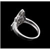 Image 3 : 0.40ctw Diamond Ring - 18KT White Gold