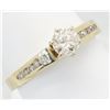 Image 4 : 0.52ctw Diamond Ring - 14KT Yellow Gold