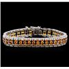 Image 1 : Crayola 12.16ctw Citrine Bracelet - .925 Silver